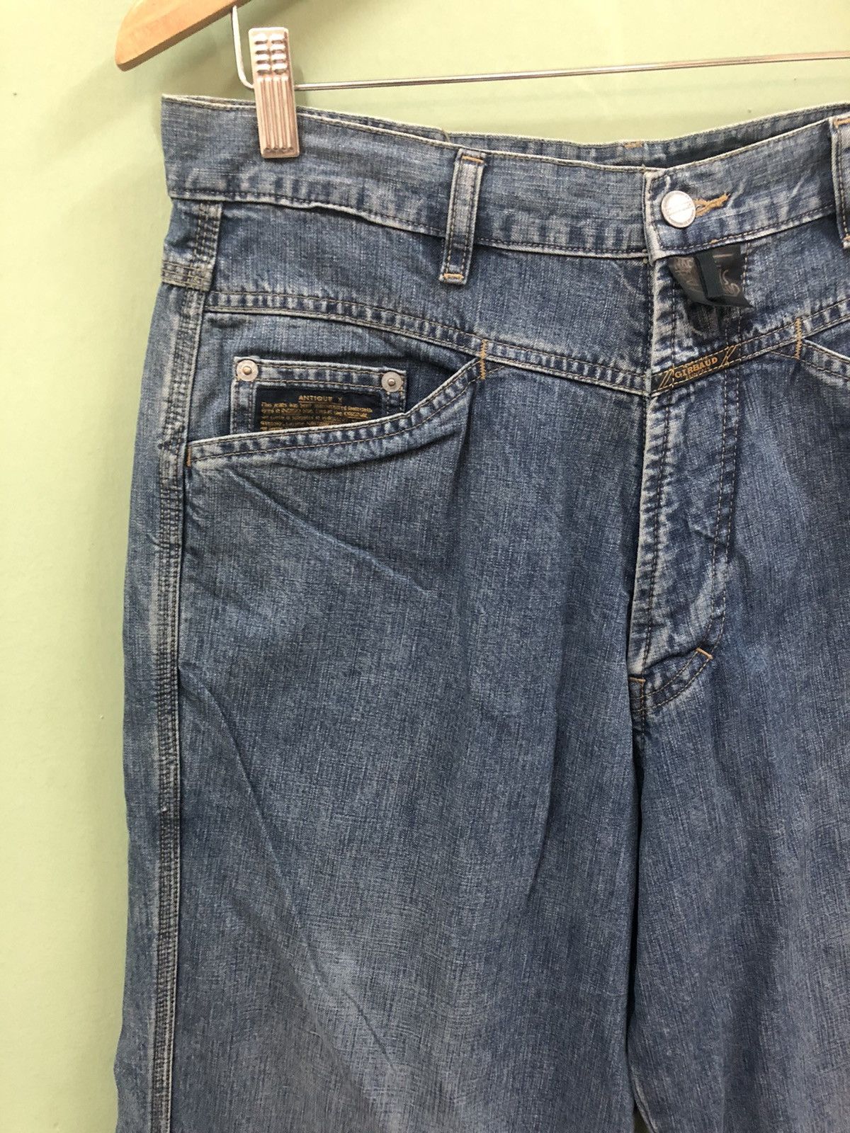 Issey Miyake MFG - WIDE BAGGY FIT HARAJUKU STYLE JEANS Size US 32 / EU 48 - 7 Thumbnail