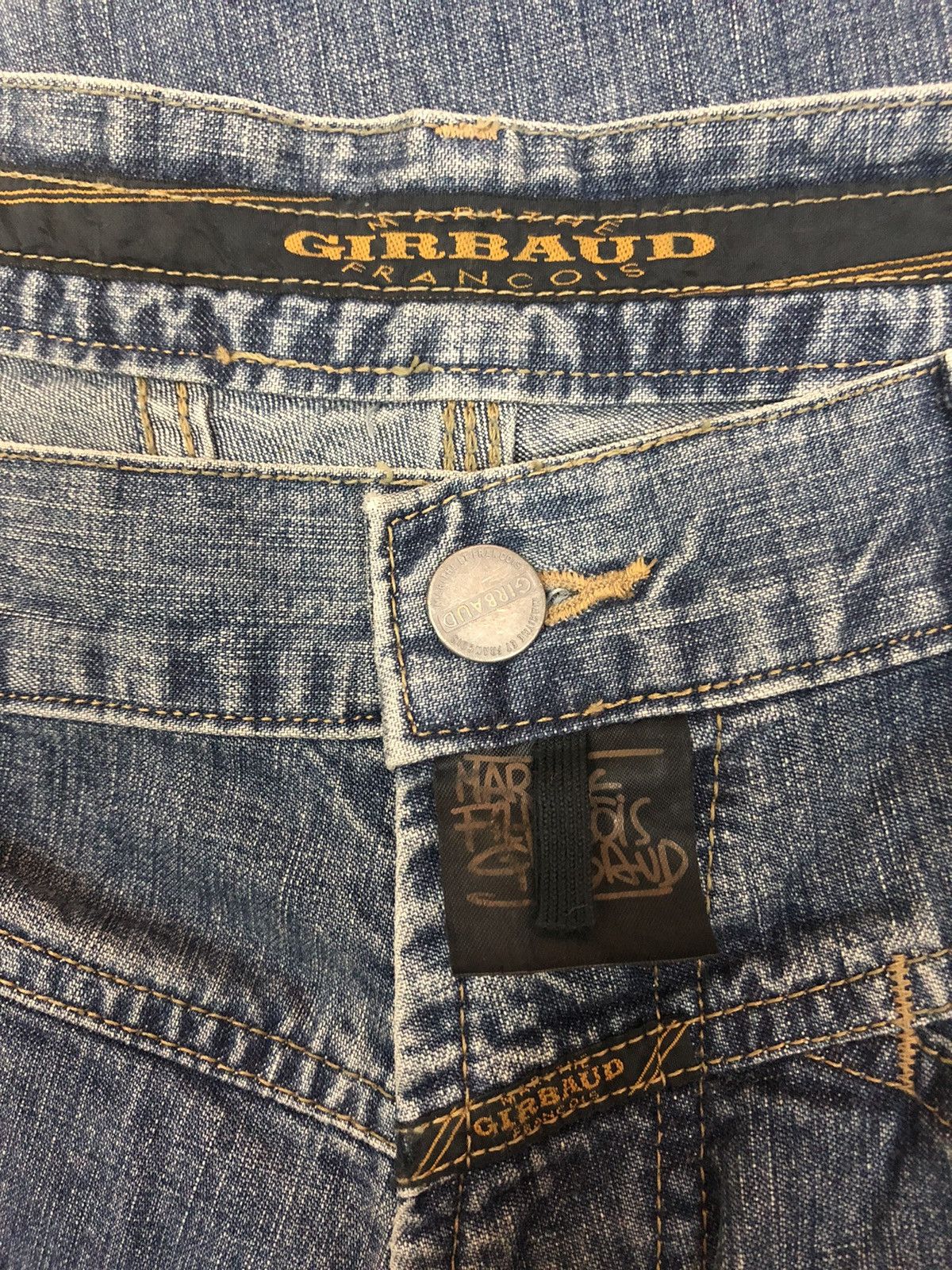 Issey Miyake MFG - WIDE BAGGY FIT HARAJUKU STYLE JEANS Size US 32 / EU 48 - 10 Thumbnail