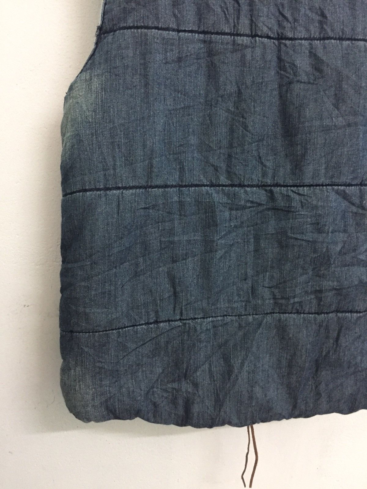 Japanese Brand Kriff Mayer Puffer Vest Denim Like Style Size US M / EU 48-50 / 2 - 9 Thumbnail