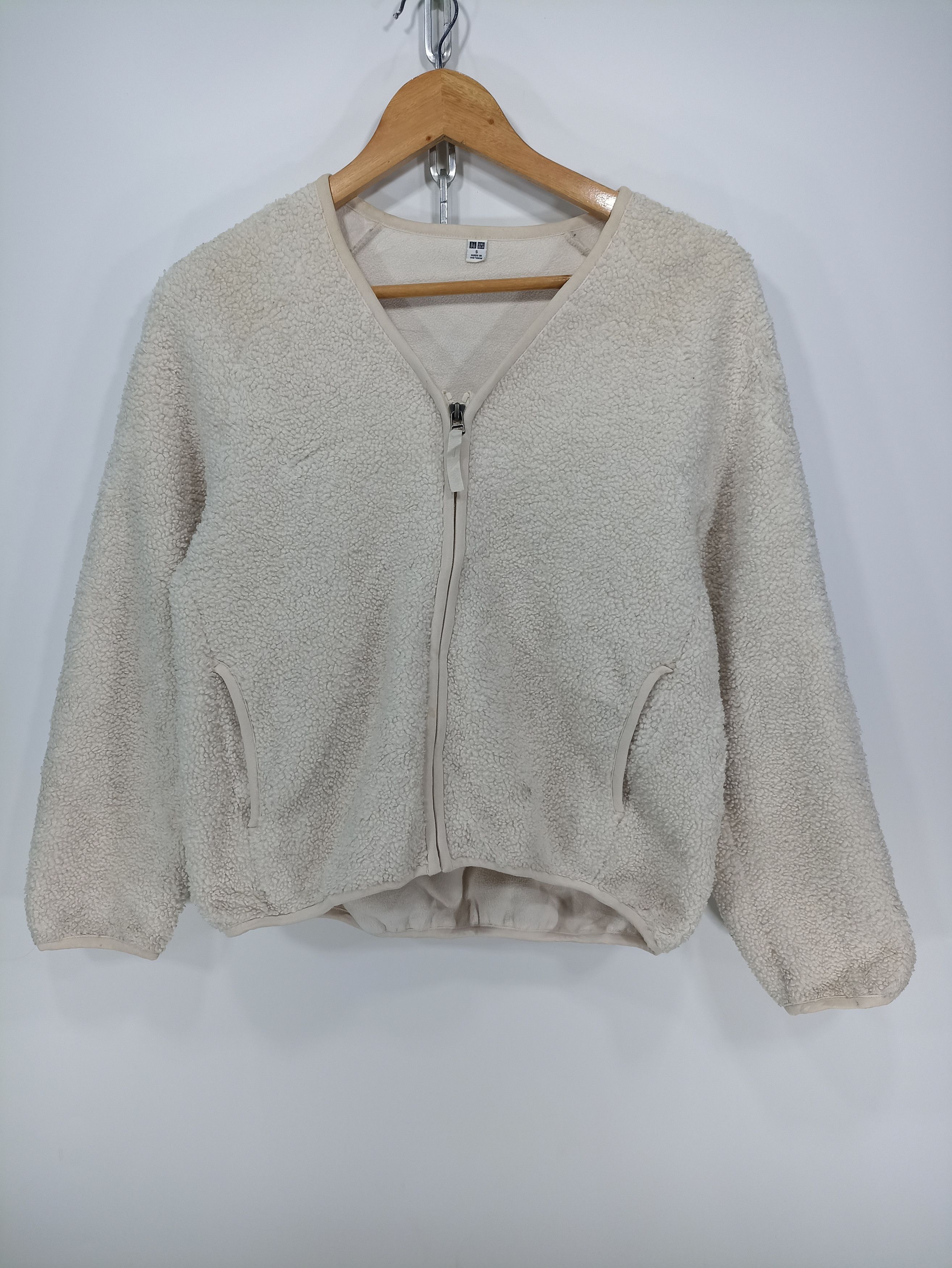 Japanese Brand × Uniqlo Uniqlo Cropped Bulky Fleece Size US S / EU 44-46 / 1 - 1 Thumbnail