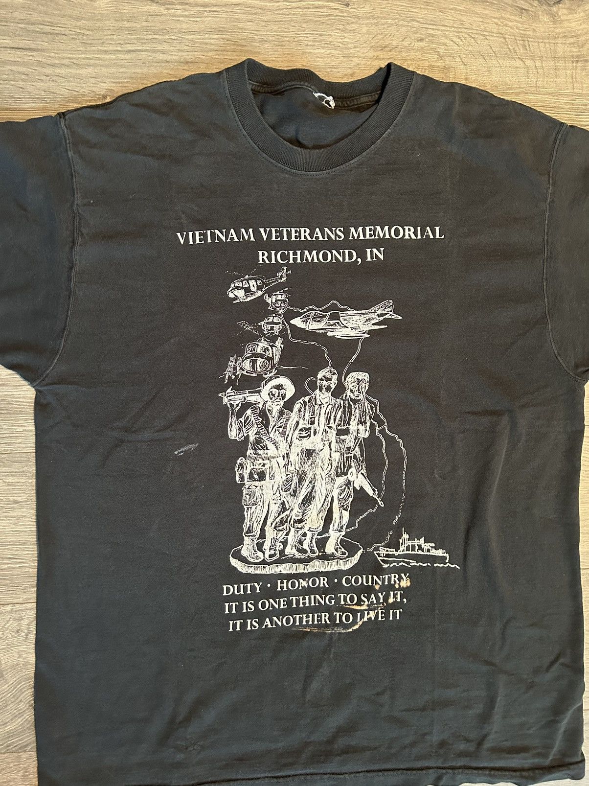 Vintage Vintage Military Vietnam T Shirt Tee Size US L / EU 52-54 / 3 - 2 Thumbnail