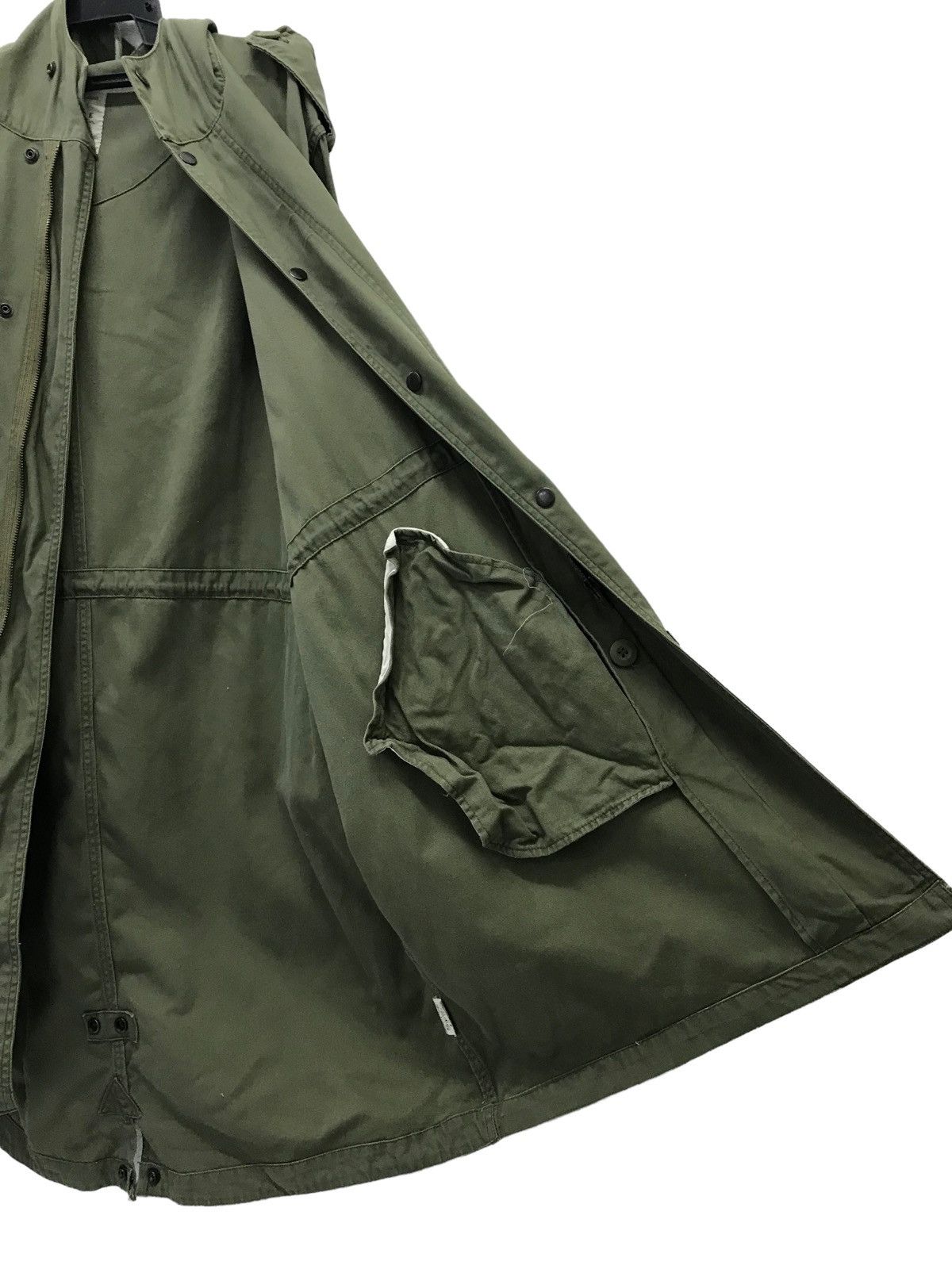 Japanese Brand MAN ENCIRCLES THE WORLD DOG HOUSE WINTER LONG JACKET HOODIE Size US M / EU 48-50 / 2 - 11 Thumbnail