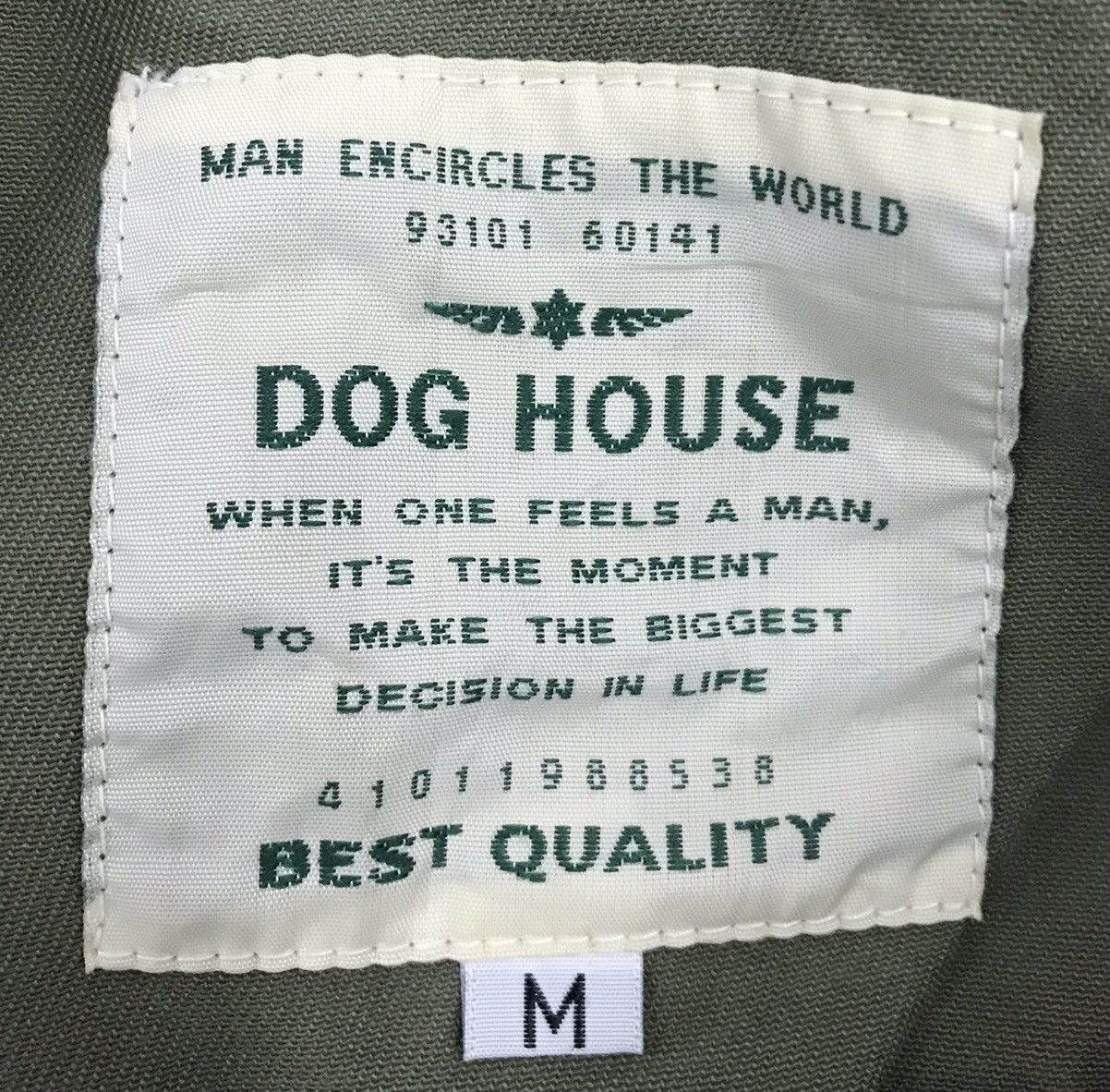 Japanese Brand MAN ENCIRCLES THE WORLD DOG HOUSE WINTER LONG JACKET HOODIE Size US M / EU 48-50 / 2 - 12 Thumbnail