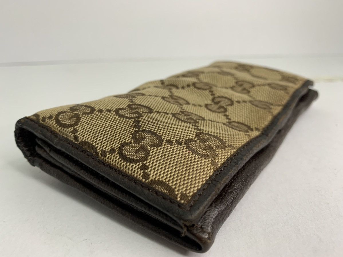 Gucci Gucci Authentic Wallet Monogram Pigskin Size ONE SIZE - 19 Thumbnail
