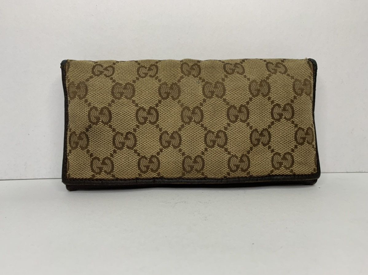 Gucci Gucci Authentic Wallet Monogram Pigskin Size ONE SIZE - 1 Thumbnail