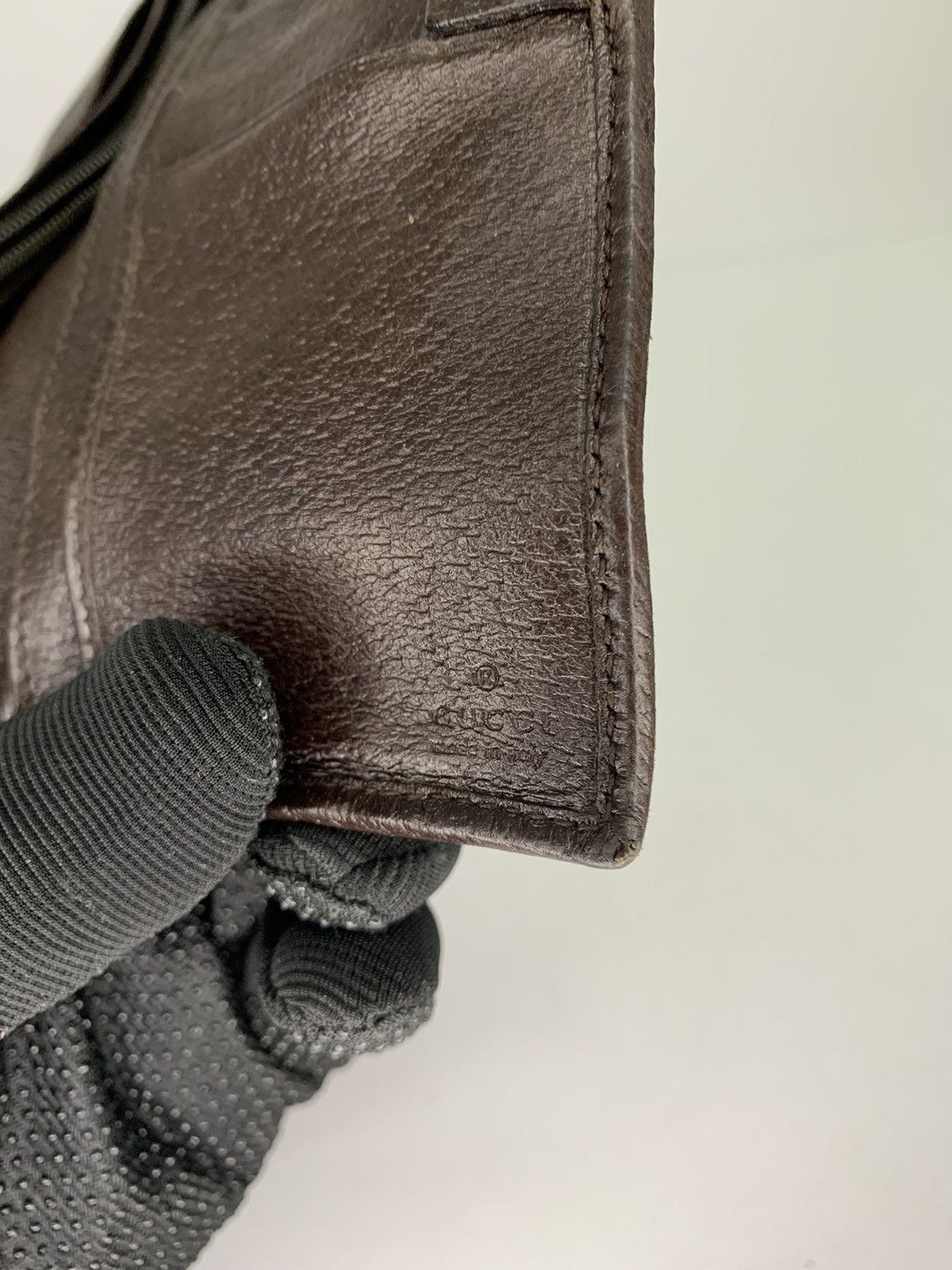 Gucci Gucci Authentic Wallet Monogram Pigskin Size ONE SIZE - 12 Thumbnail