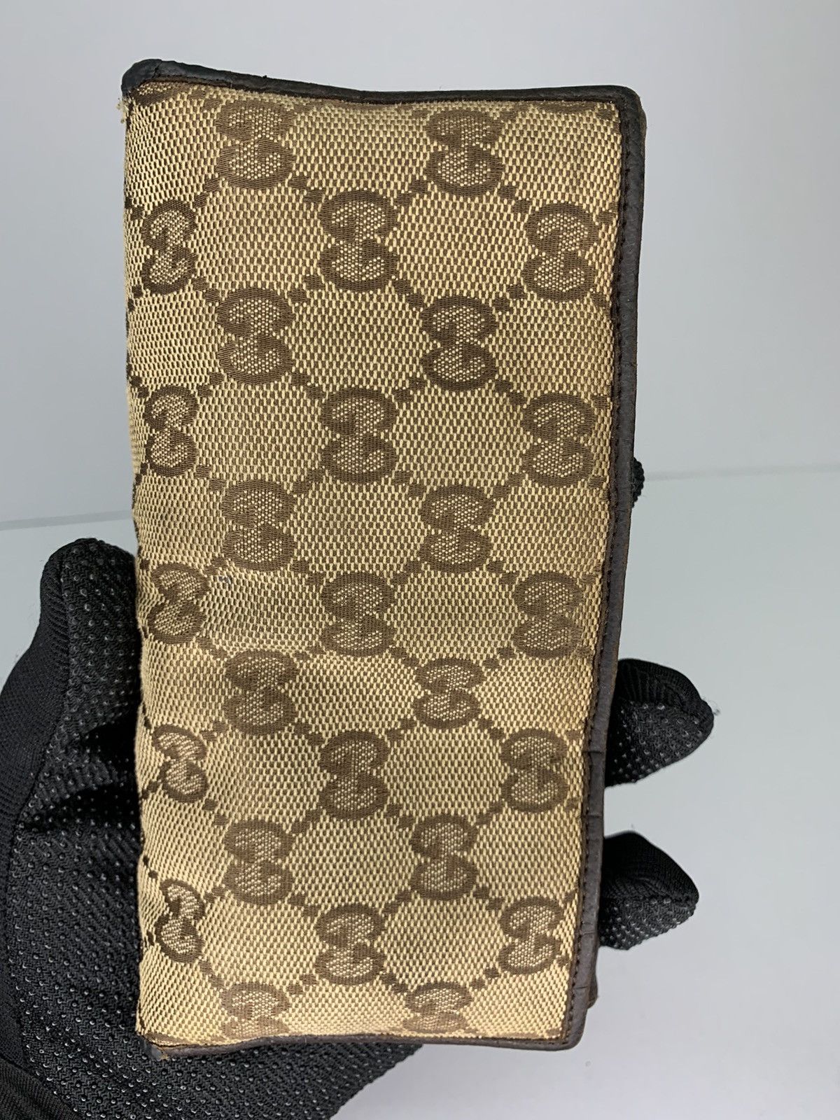 Gucci Gucci Authentic Wallet Monogram Pigskin Size ONE SIZE - 10 Thumbnail