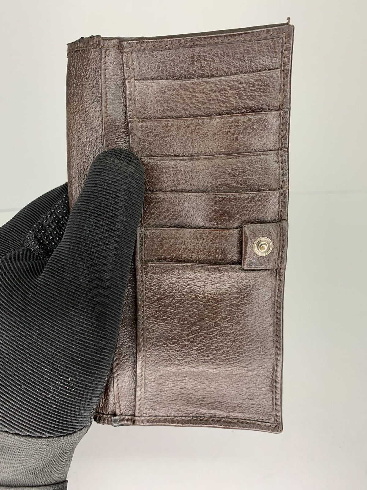 Gucci Gucci Authentic Wallet Monogram Pigskin Size ONE SIZE - 16 Thumbnail