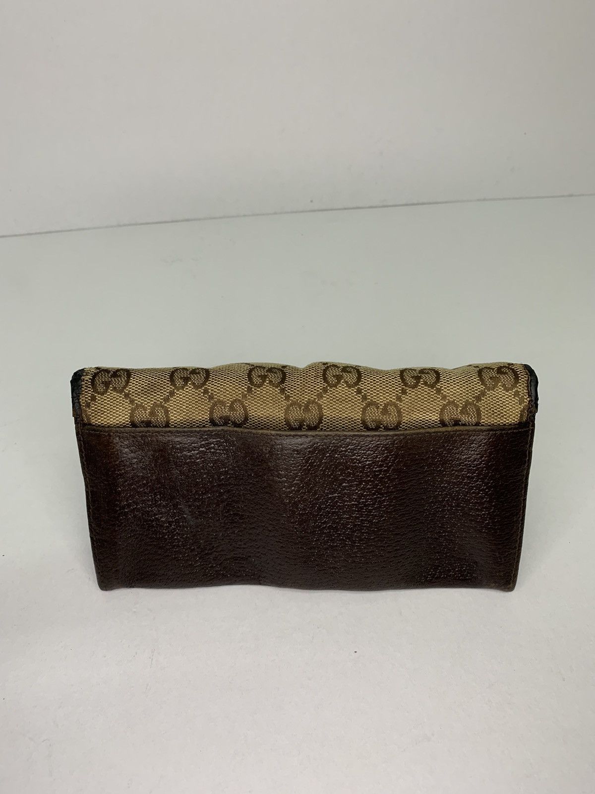 Gucci Gucci Authentic Wallet Monogram Pigskin Size ONE SIZE - 7 Thumbnail
