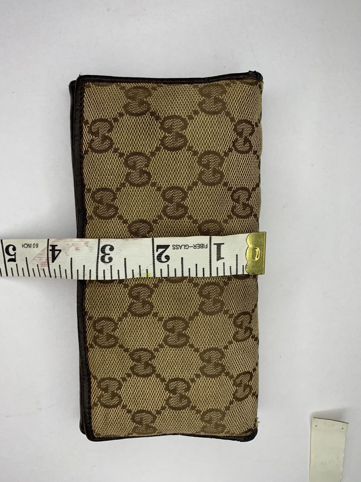 Gucci Gucci Authentic Wallet Monogram Pigskin Size ONE SIZE - 18 Thumbnail