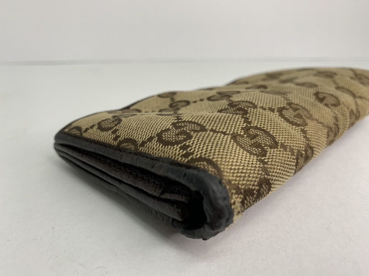 Gucci Gucci Authentic Wallet Monogram Pigskin Size ONE SIZE - 20 Thumbnail