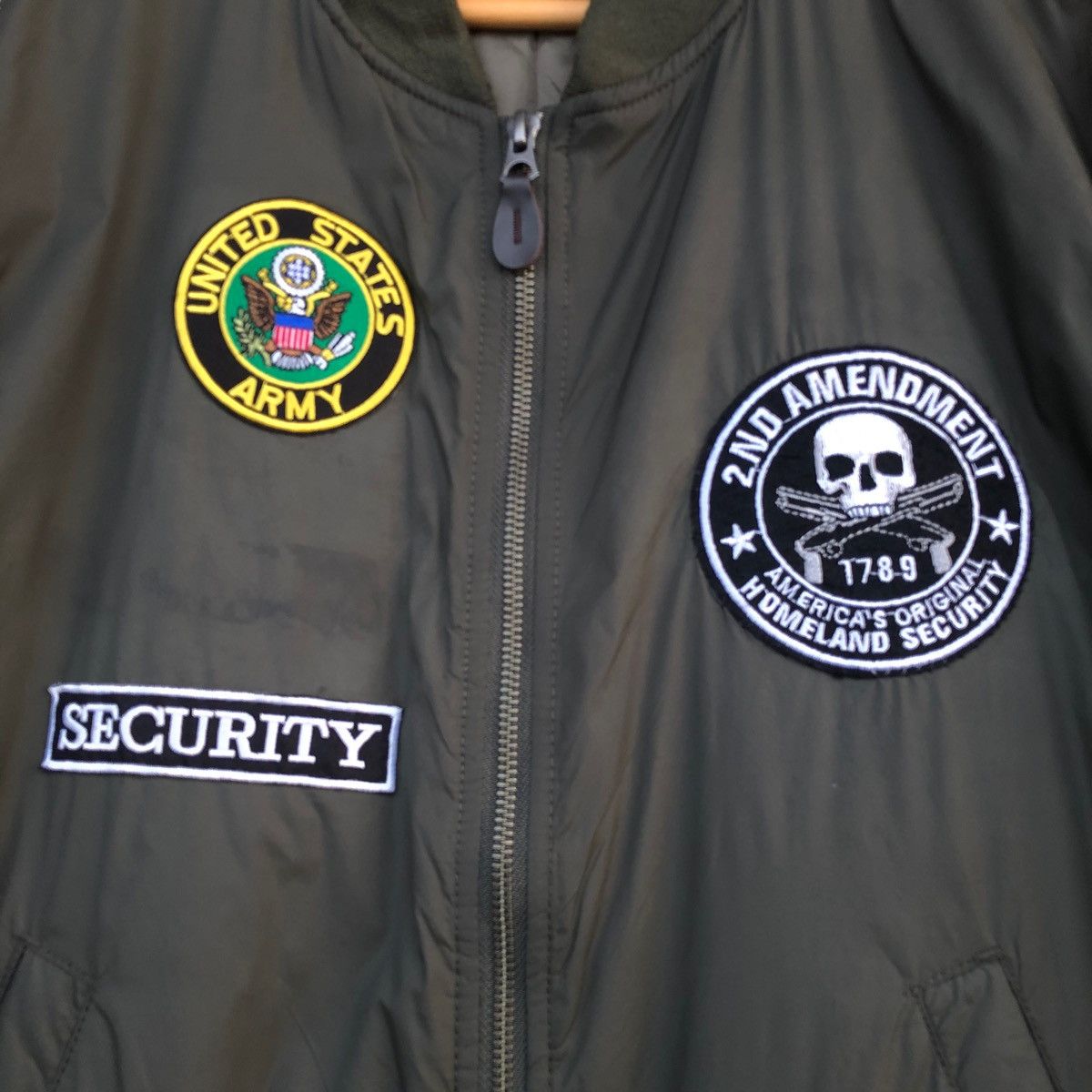 Uniqlo US Army type MA 1 bomber jacket Size US M / EU 48-50 / 2 - 2 Thumbnail