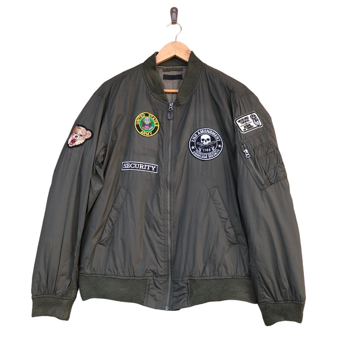 Uniqlo US Army type MA 1 bomber jacket Size US M / EU 48-50 / 2 - 1 Thumbnail