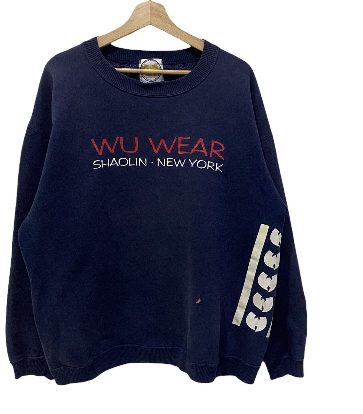 Wu-Tang Clan WU TANG CLAN WU WEAR SHAOLIN VINTAGE 90's RARE SWEATSHIRT Size US M / EU 48-50 / 2 - 2 Thumbnail