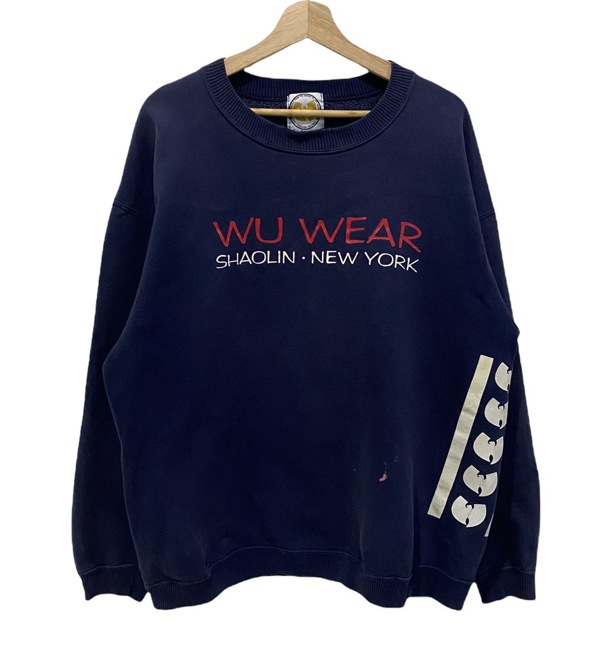 Wu-Tang Clan WU TANG CLAN WU WEAR SHAOLIN VINTAGE 90's RARE SWEATSHIRT Size US M / EU 48-50 / 2 - 3 Thumbnail
