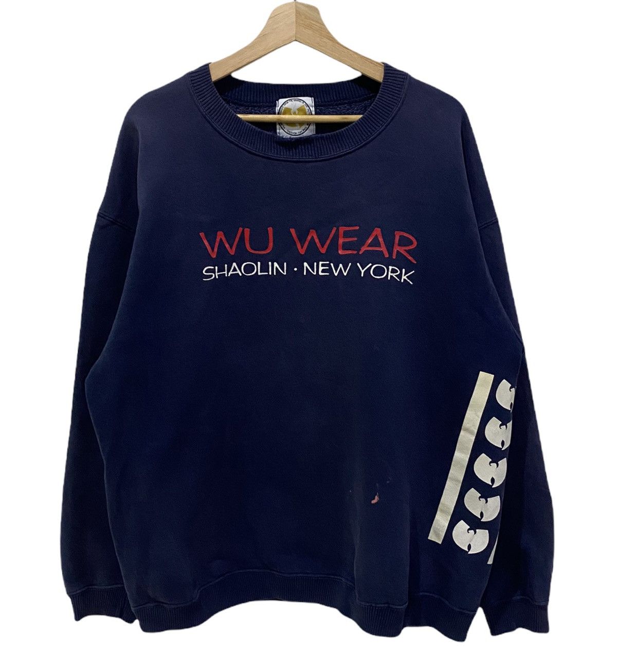Wu-Tang Clan WU TANG CLAN WU WEAR SHAOLIN VINTAGE 90's RARE SWEATSHIRT Size US M / EU 48-50 / 2 - 1 Thumbnail