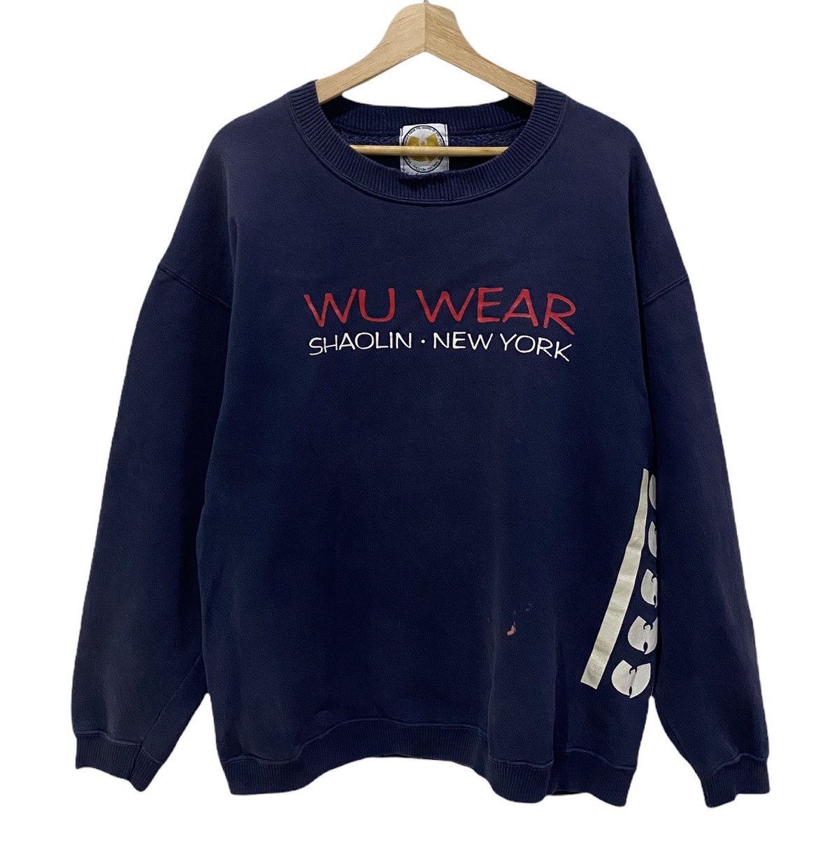 Wu-Tang Clan WU TANG CLAN WU WEAR SHAOLIN VINTAGE 90's RARE SWEATSHIRT Size US M / EU 48-50 / 2 - 5 Thumbnail