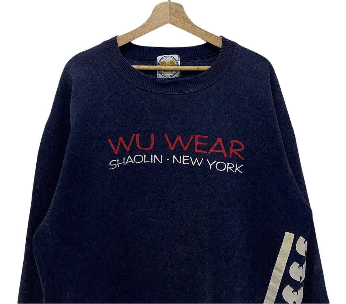 Wu-Tang Clan WU TANG CLAN WU WEAR SHAOLIN VINTAGE 90's RARE SWEATSHIRT Size US M / EU 48-50 / 2 - 4 Thumbnail