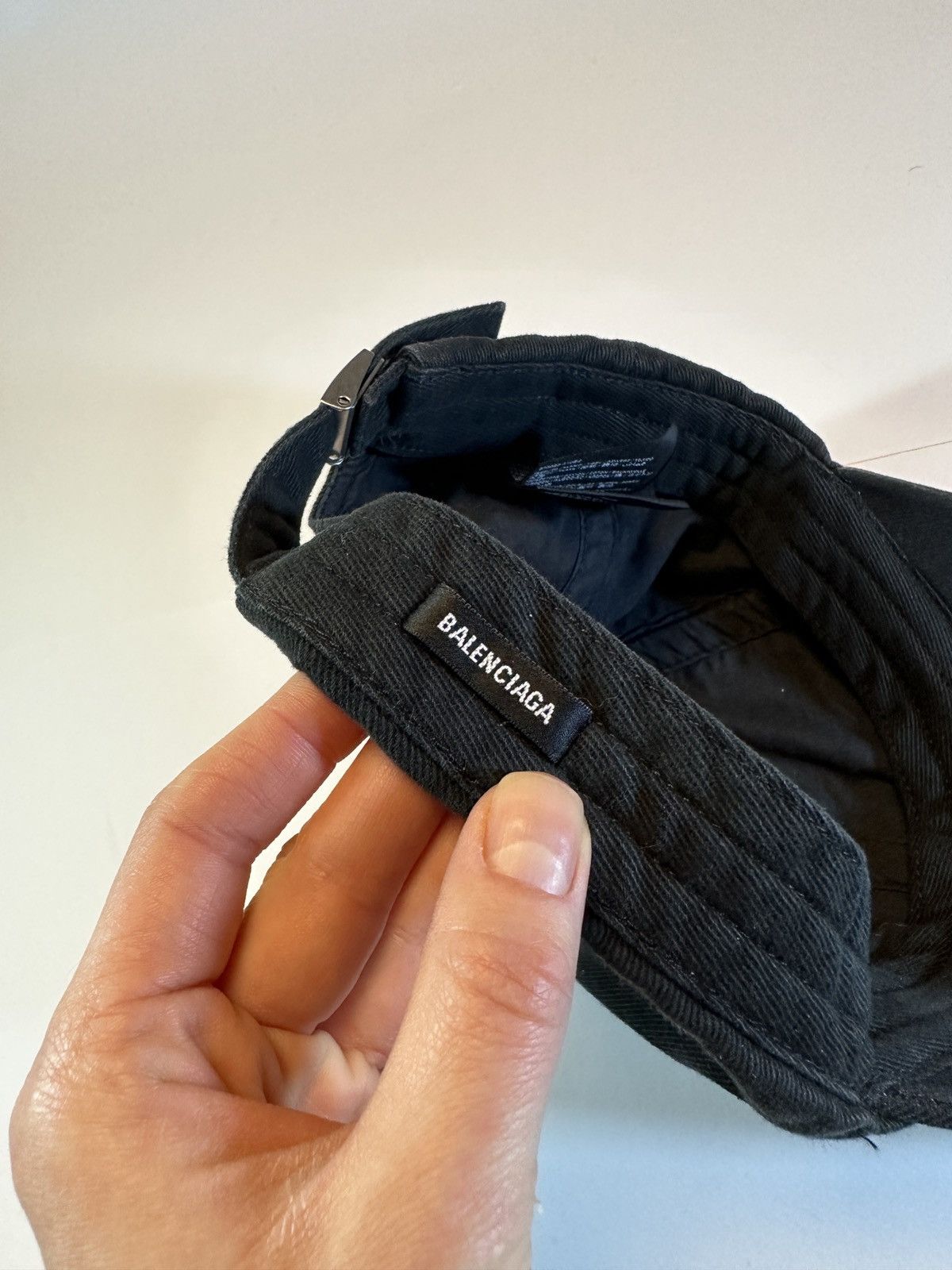 Balenciaga Balenciaga Embroidered Logo Baseball Cap Size ONE SIZE - 12 Thumbnail