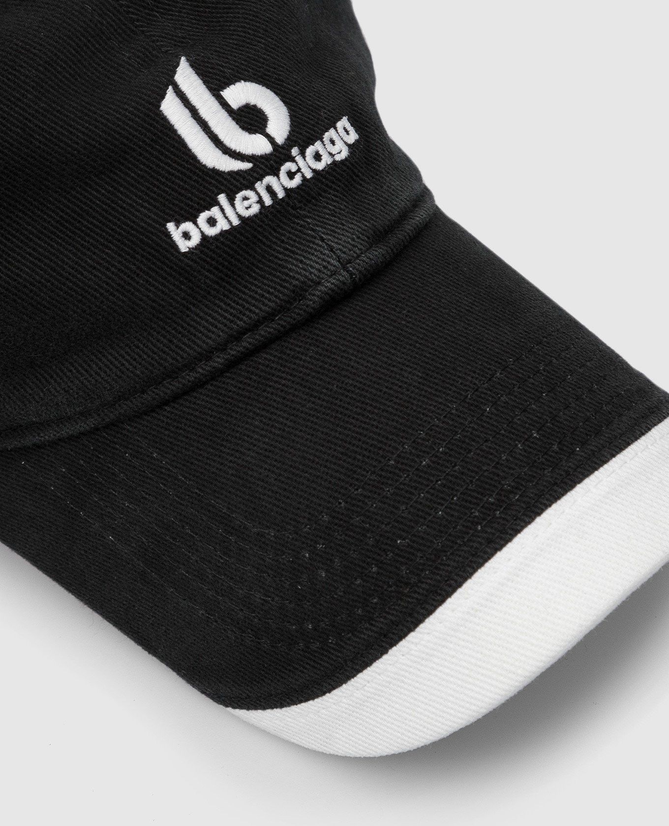 Balenciaga Balenciaga Embroidered Logo Baseball Cap Size ONE SIZE - 3 Thumbnail