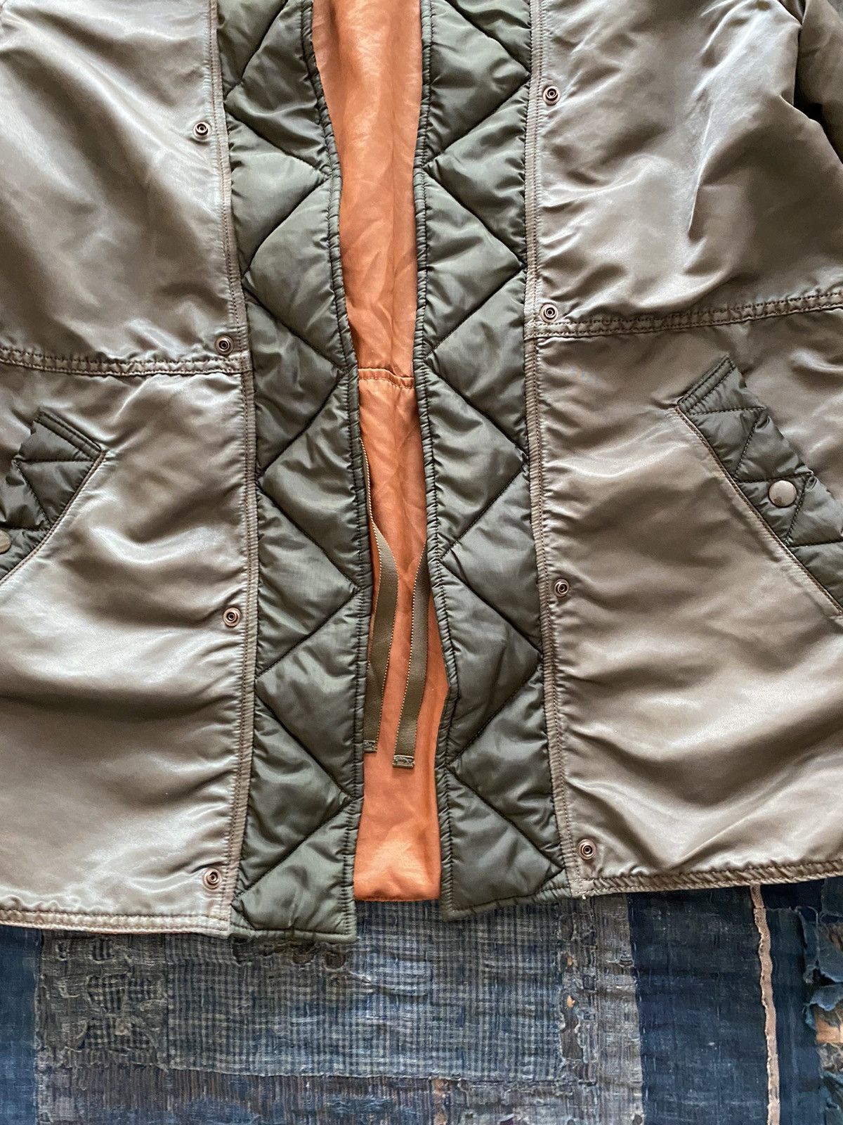 Kapital × Kapital Kountry Kapital military kimono jacket with scarf Size US L / EU 52-54 / 3 - 6 Thumbnail