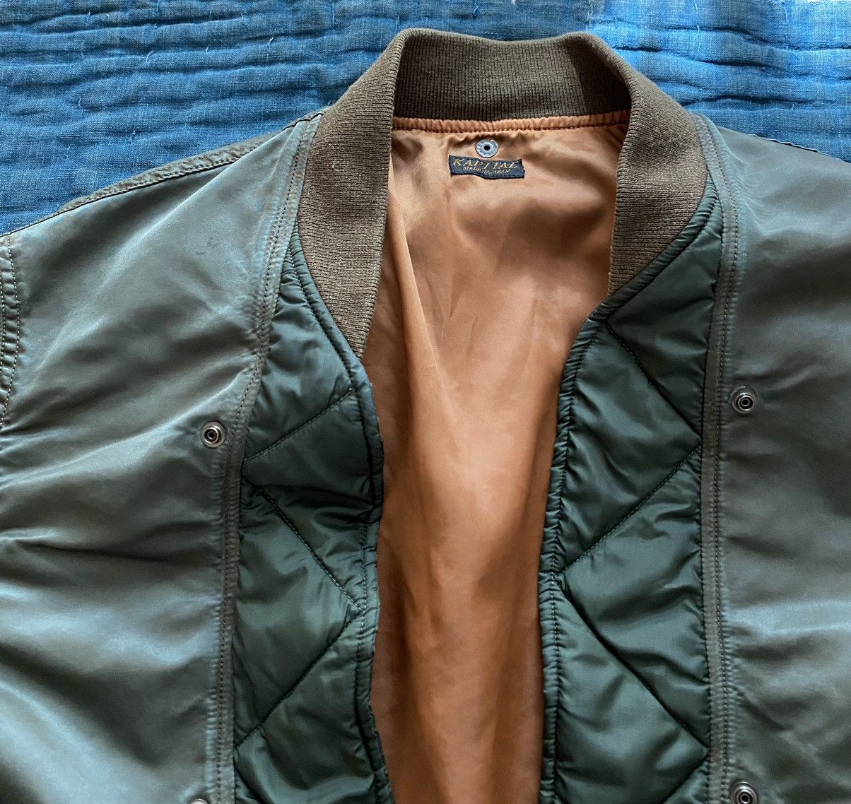 Kapital × Kapital Kountry Kapital military kimono jacket with scarf Size US L / EU 52-54 / 3 - 5 Thumbnail
