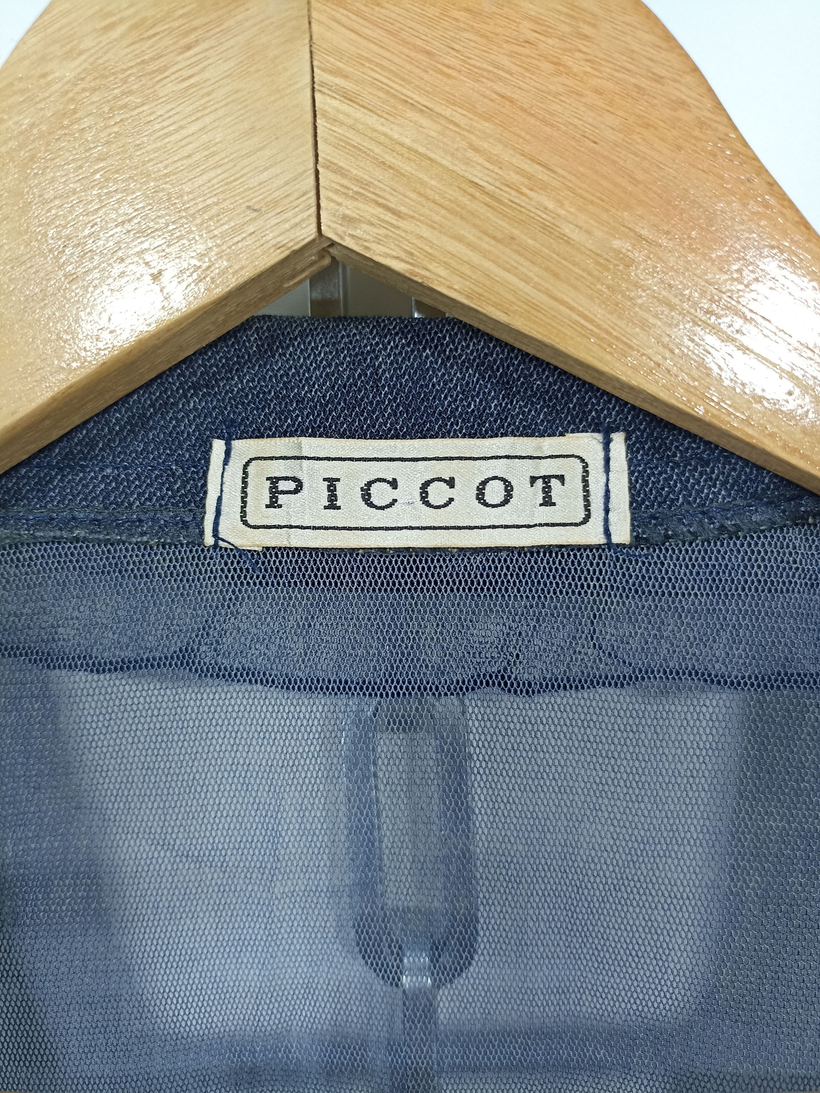 Japanese Brand × Vintage Vintage Piccot Mesh Avantgader Jacket Size US S / EU 44-46 / 1 - 5 Thumbnail