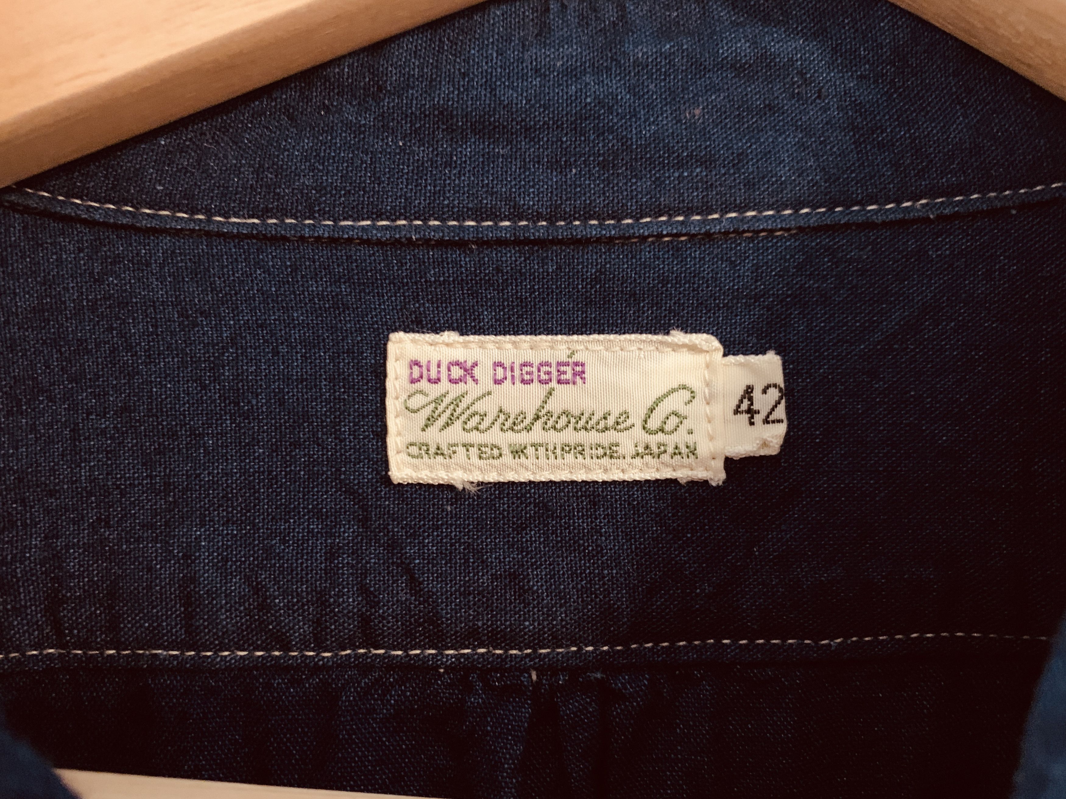 Warehouse Warehouse Indigo Engineer Shirt Size US L / EU 52-54 / 3 - 4 Thumbnail