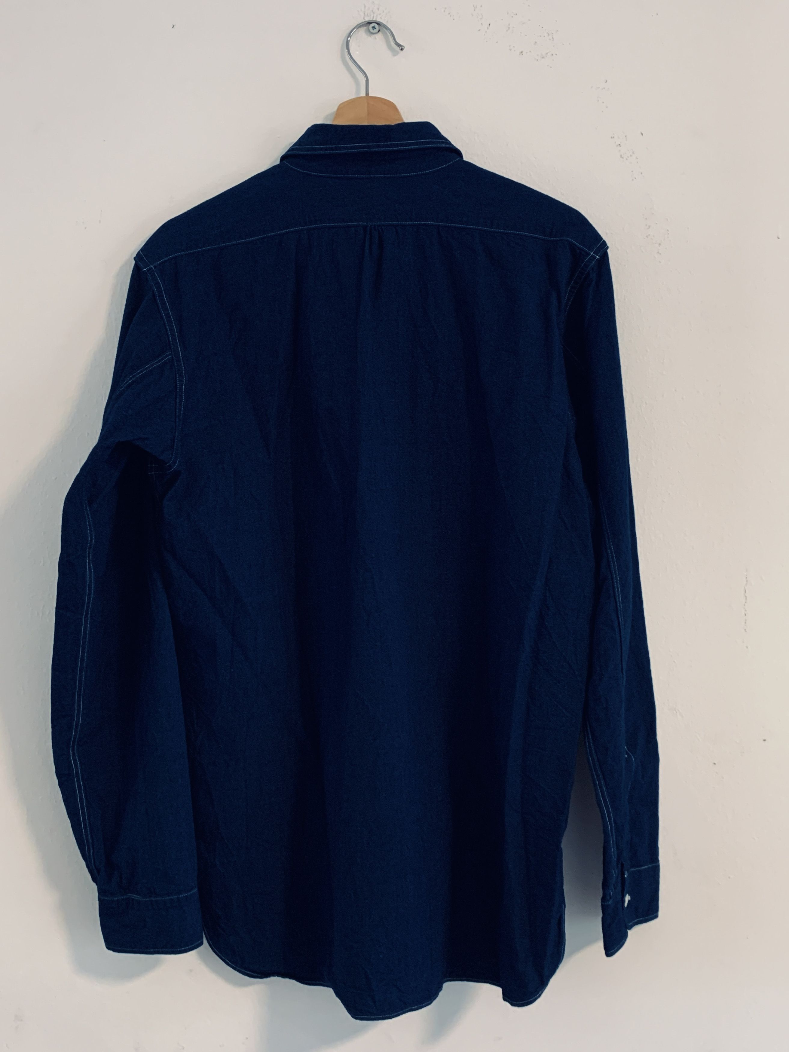 Warehouse Warehouse Indigo Engineer Shirt Size US L / EU 52-54 / 3 - 6 Thumbnail
