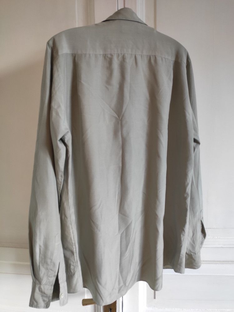 Comme des Garcons Homme Plus CDGH+ Amazing graphite shirt with super big front pockets Size US M / EU 48-50 / 2 - 3 Thumbnail