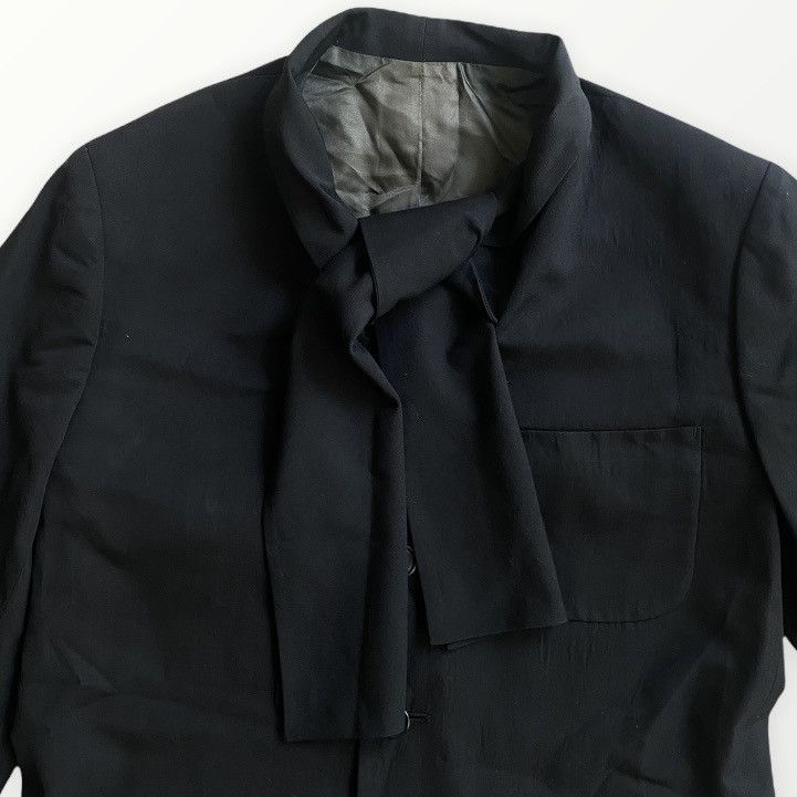 image of Vintage 90’S Yohji Yamamoto Pour Homme Blazer Made In France in Black, Men's (Size Medium)