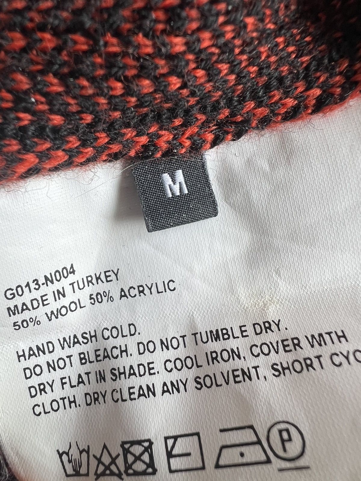 Gosha Rubchinskiy Gosha AW18 enemy wool knit turtleneck Size US M / EU 48-50 / 2 - 2 Thumbnail