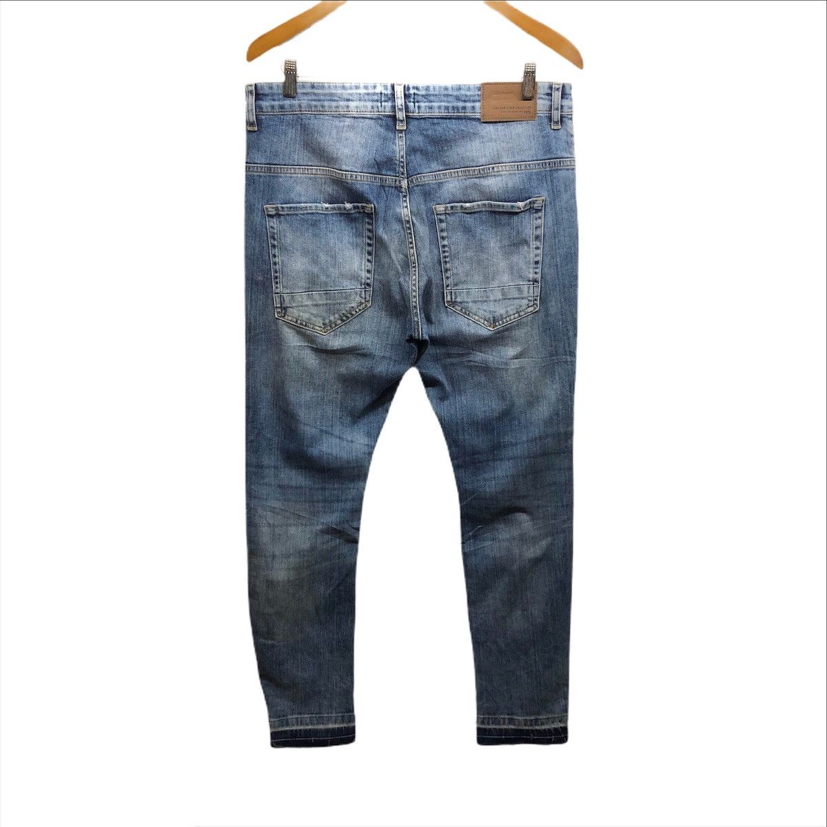 Zara Zara Man Denim Distressed Jeans Trousers Pants Size US 34 / EU 50 - 6 Thumbnail