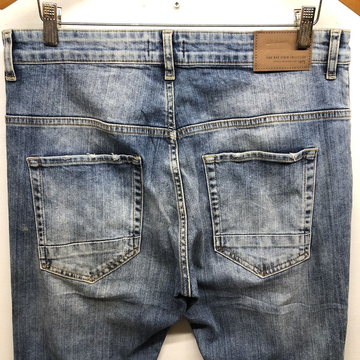 Zara Zara Man Denim Distressed Jeans Trousers Pants Size US 34 / EU 50 - 8 Thumbnail
