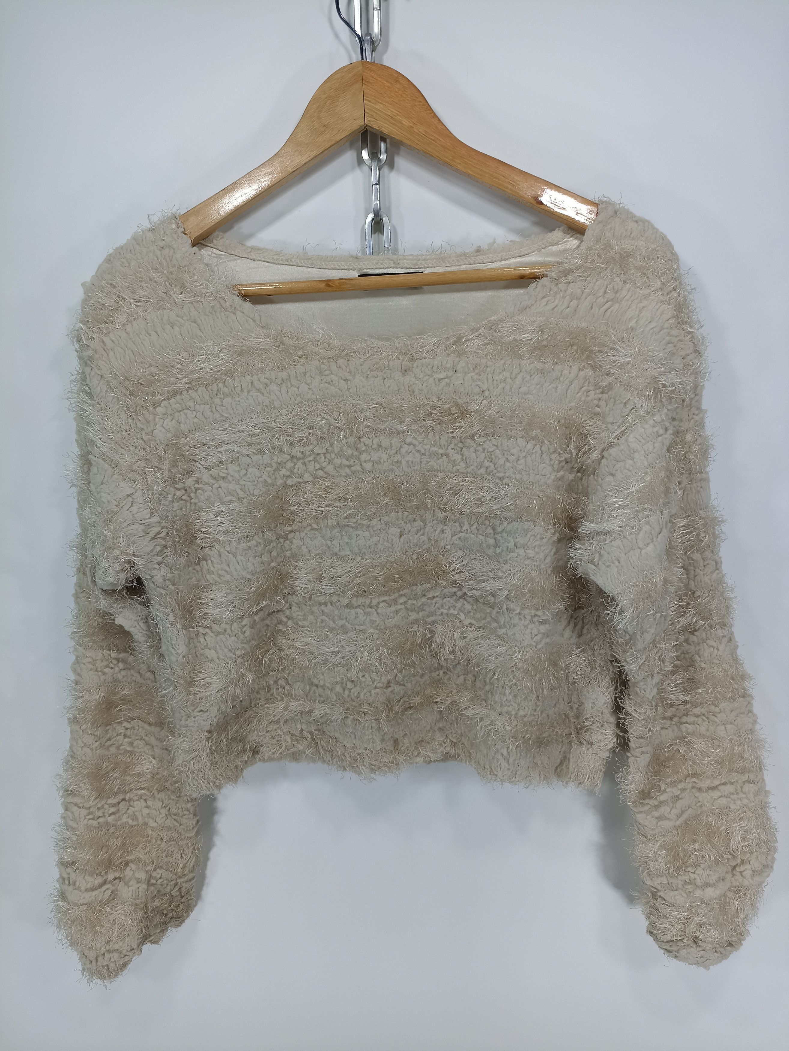 Ingni pile fleece Cropped Women Croptop Sweatshirts