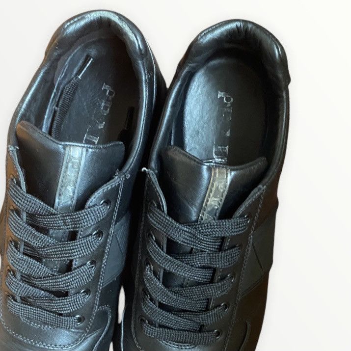 Prada PRADA Vitello Plume Running Sneakers Size US 9 / EU 42 - 10 Thumbnail