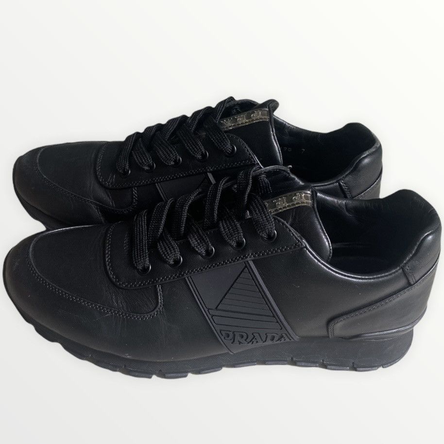 Prada PRADA Vitello Plume Running Sneakers Size US 9 / EU 42 - 2 Thumbnail