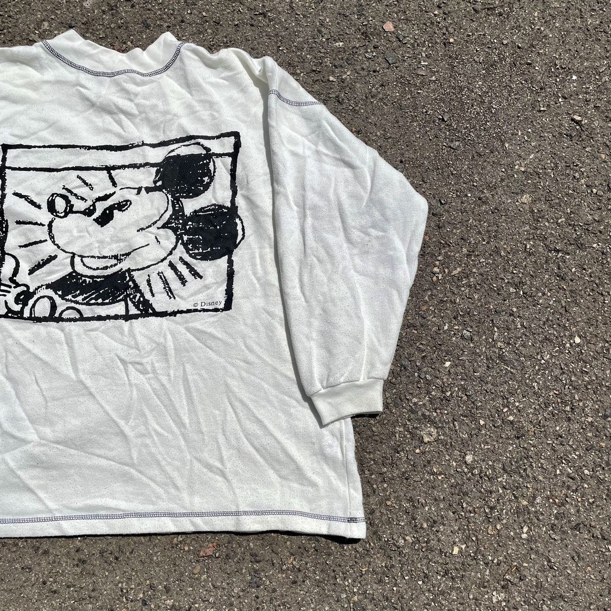 Vintage Vintage 90s Mickey Mouse Graphic Tee Streetwear Skate Slim L Size US L / EU 52-54 / 3 - 2 Thumbnail