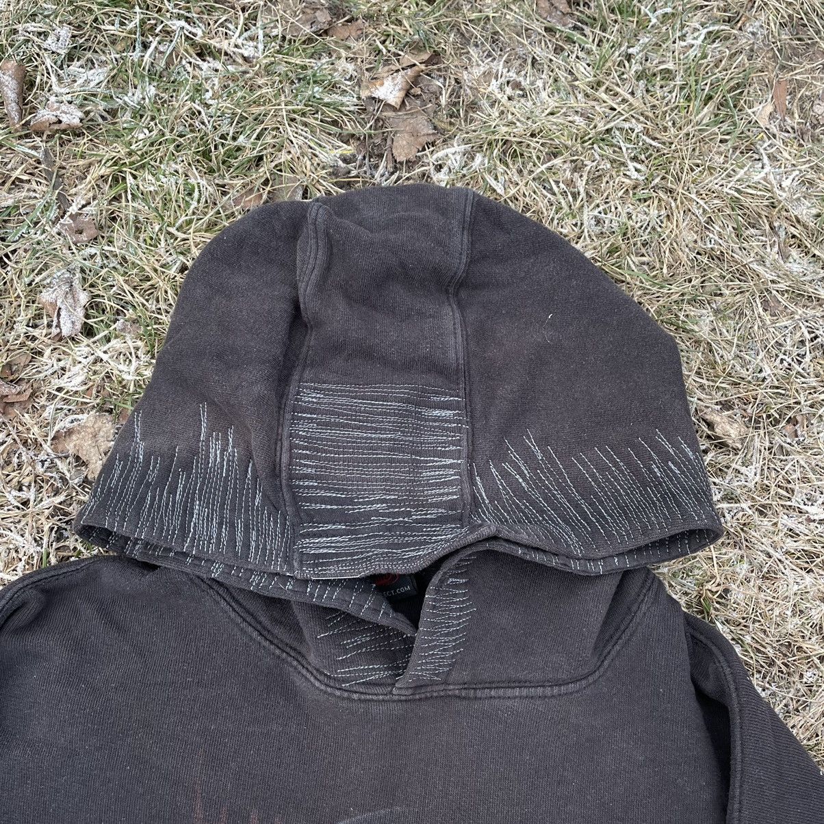 Vintage Vintage Y2K Goth Skull Graphic Hoodie Faded Black Boxy S Size US S / EU 44-46 / 1 - 8 Thumbnail