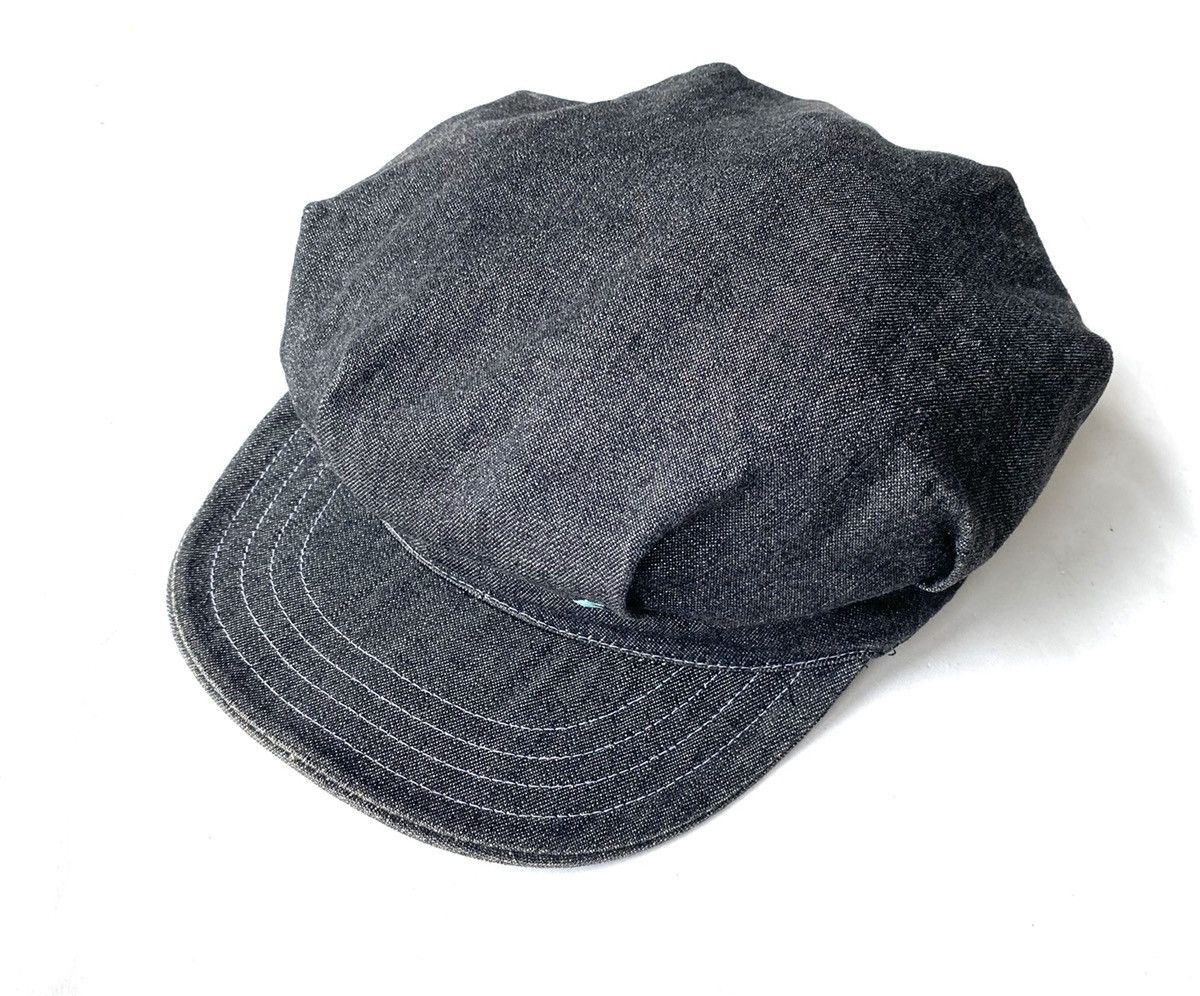 Neighborhood Neighborhood Newsboy Worker Soft Denim Cap Size ONE SIZE - 2 Thumbnail