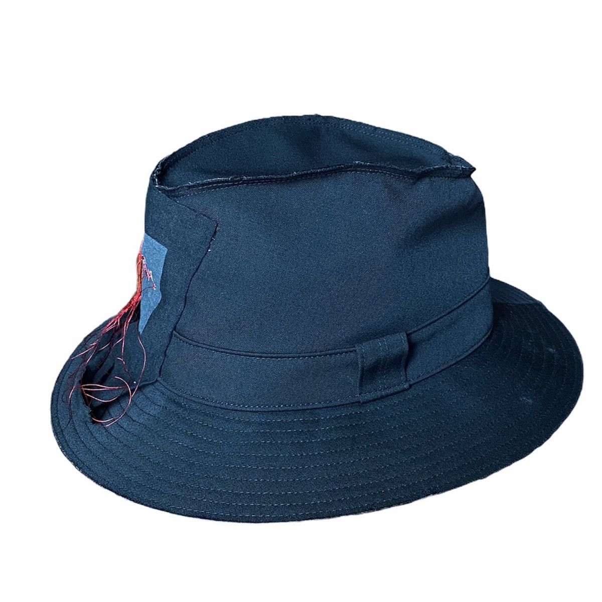 Yohji Yamamoto SS21 Runway Patch And Stitch Wool Gabardine Hat Size ONE SIZE - 3 Thumbnail