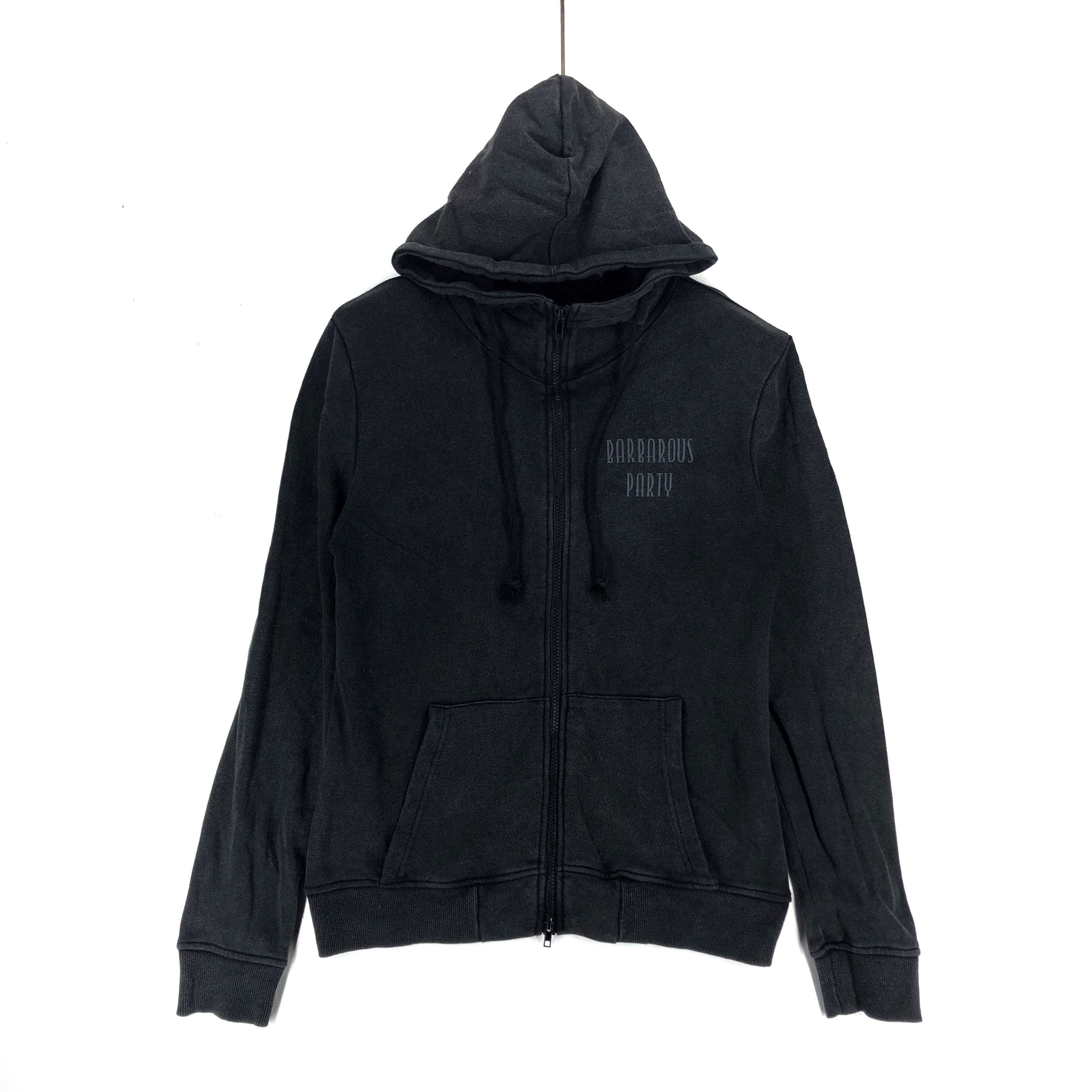 Japanese Brand LAGUST Barbarous Party Zipper Hoodie #2066-70 Size US XS / EU 42 / 0 - 3 Thumbnail