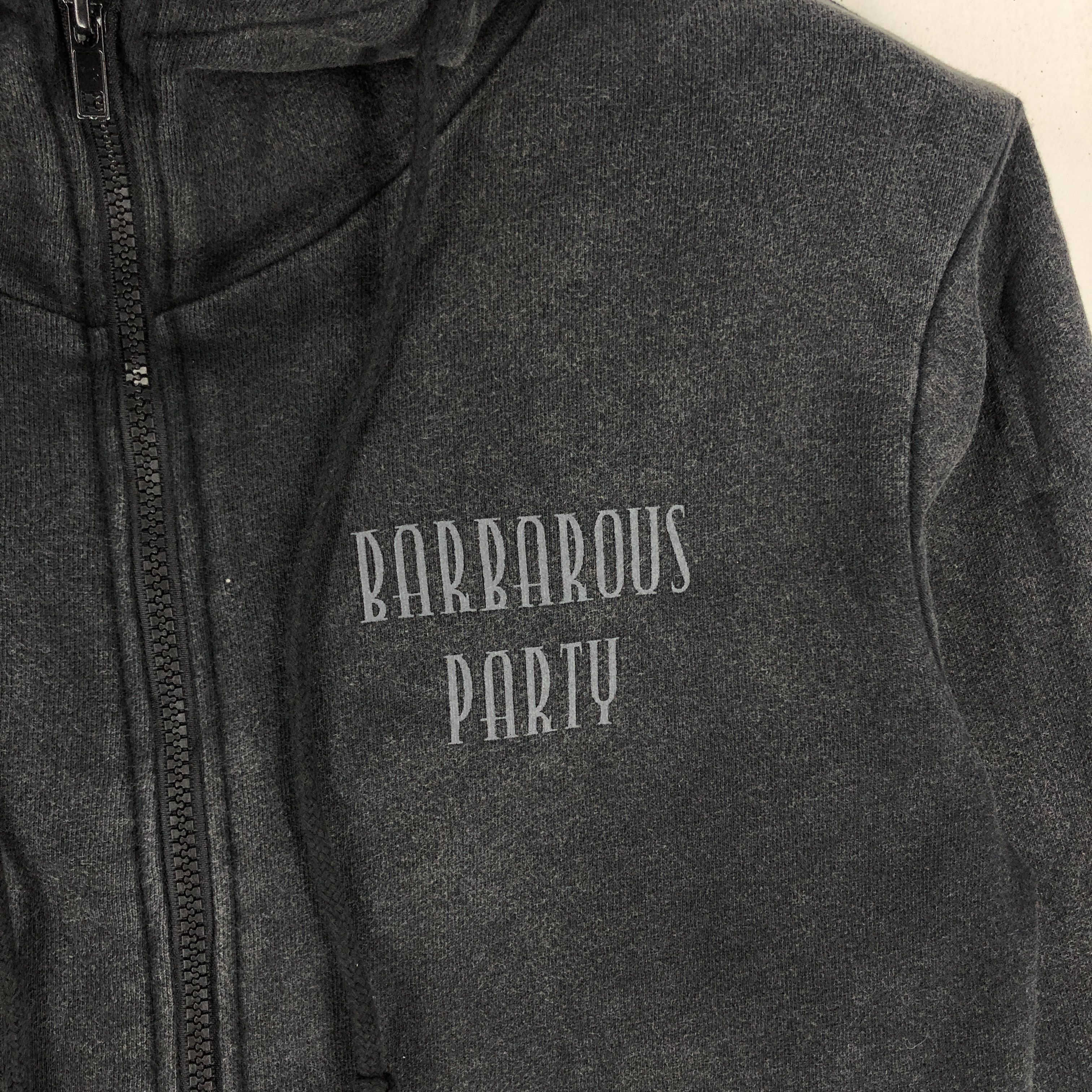 Japanese Brand LAGUST Barbarous Party Zipper Hoodie #2066-70 Size US XS / EU 42 / 0 - 4 Thumbnail