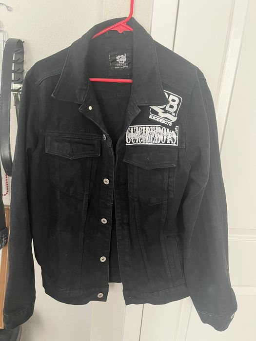 Pouya & $uicideboy$ Merch G59 SIDEWALK SLAMMER [[REDACTED]] DENIM ...