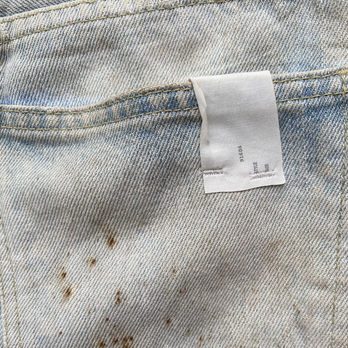 N.Hoolywood SS10 Patchwork Damage Jeans Size US 30 / EU 46 - 9 Thumbnail