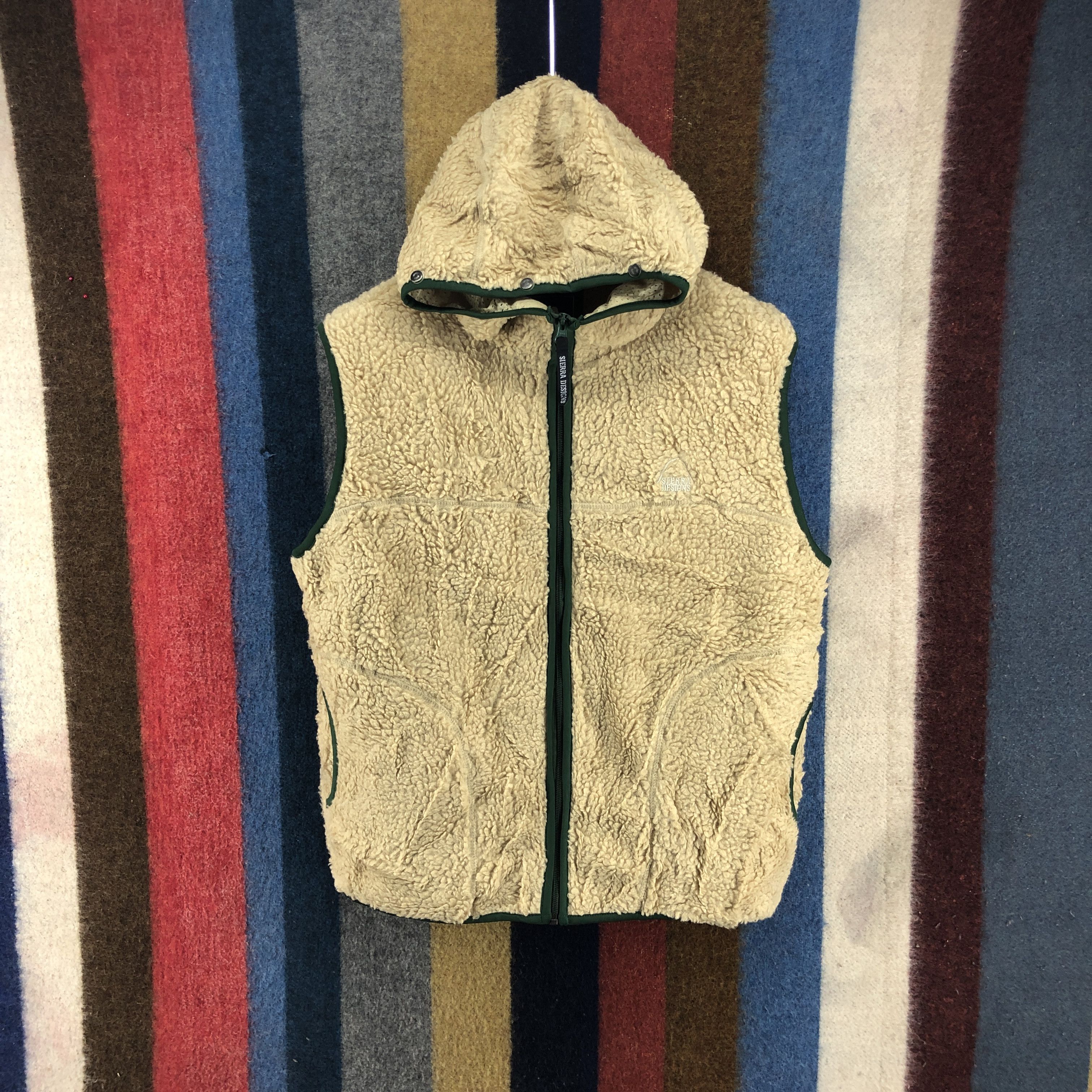 Sierra Designs SIERRA DESIGNS Sherpa Hoodie Vest #0157/H Size US M / EU 48-50 / 2 - 1 Thumbnail