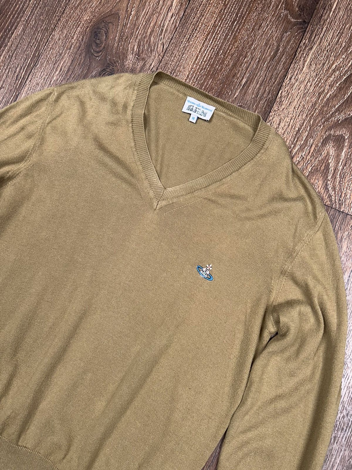 Vivienne Westwood Vivienne Westwood man V neck Sweater Pullover Size US M / EU 48-50 / 2 - 2 Thumbnail
