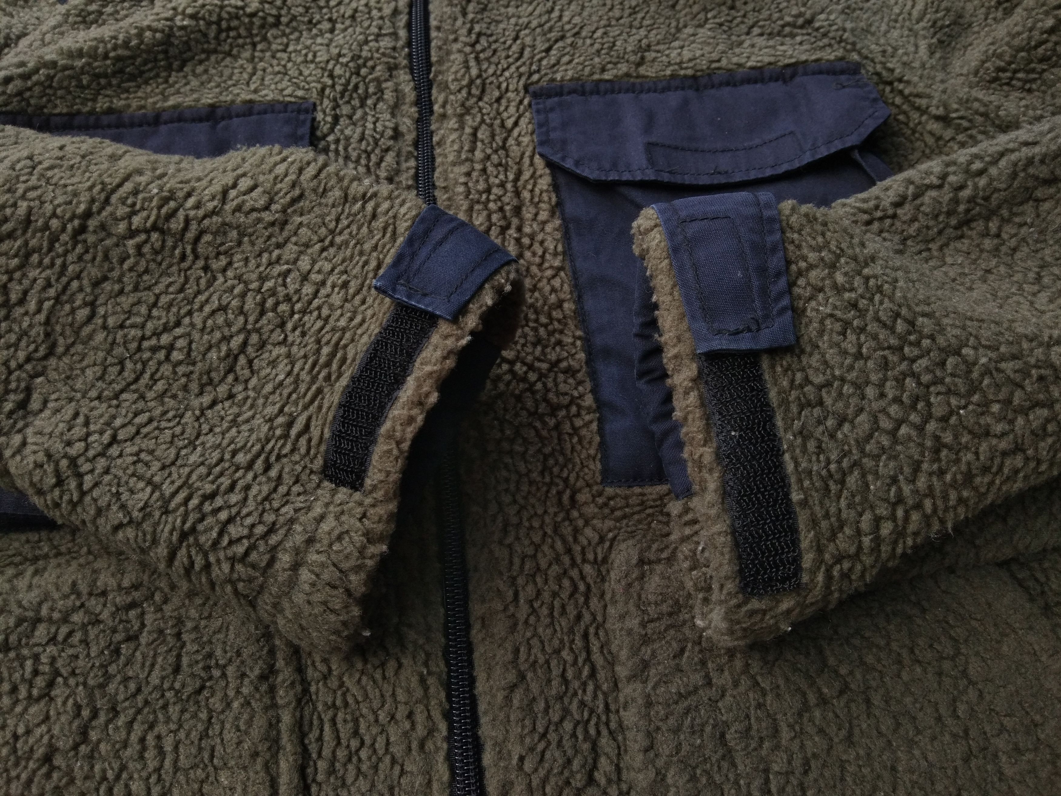 Japanese Brand VINTAGE DEEP PILE SHERPA FLEECE JACKET Size S / US 4 / IT 40 - 8 Thumbnail