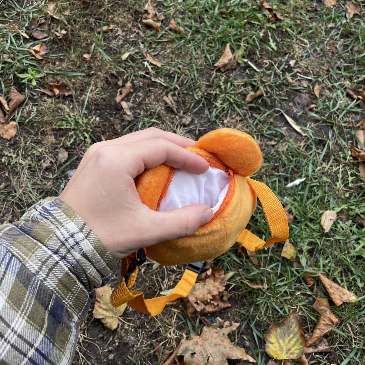 Vintage Vintage Y2K Japanese Kawaii Plush Toy Orange One Size Baggy Size ONE SIZE - 5 Thumbnail