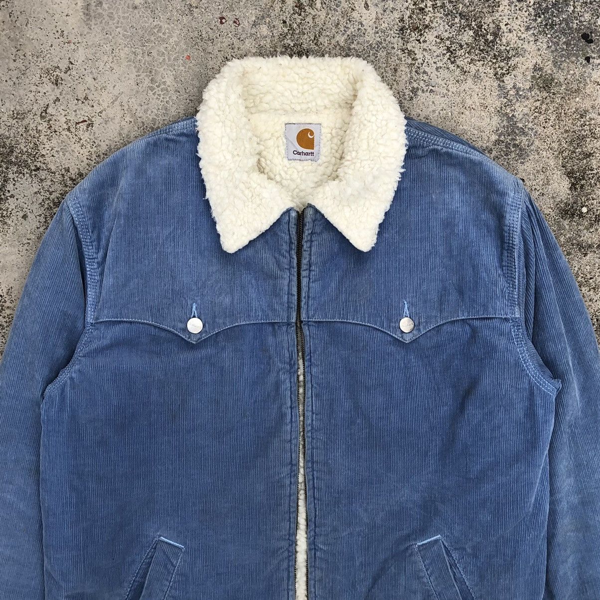 Carhartt Vintage Carhartt Corduroy Fleece Lined Jacket Size US L / EU 52-54 / 3 - 5 Thumbnail